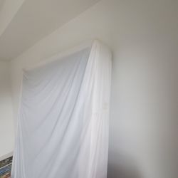 Free Queen size box spring with waterproof mattress cover