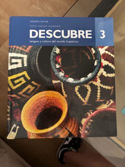 Descubre 3 Teacher's Edition Textbooks