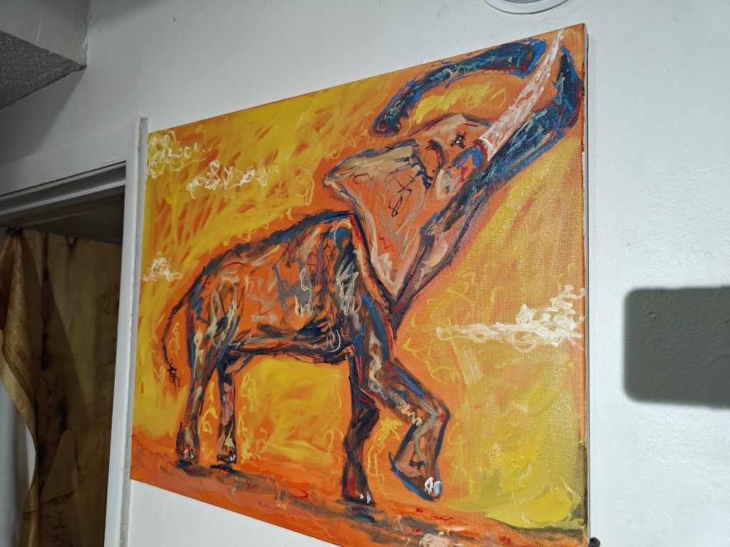 Oil On Canvas Original