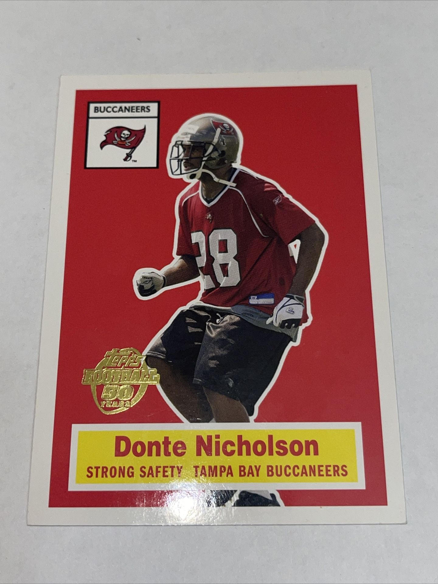 2005 Topps Donte Nicholson #374 47/50