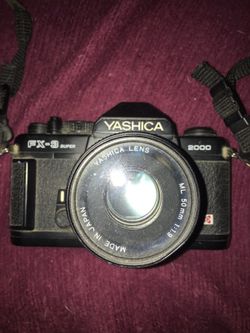 Yashika FX3 35 mm camera.