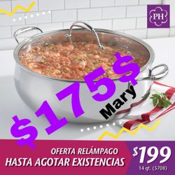 Cacerola De 14 Qt. Triply Princess House