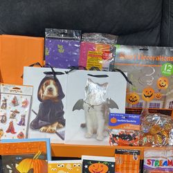 Halloween Decour/Paper Goods