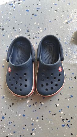 Crocs Kids Clog Shoes Navy Blue