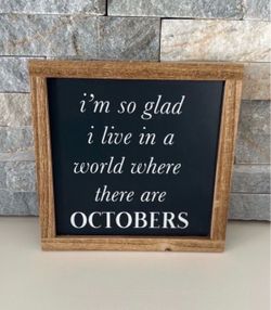 October