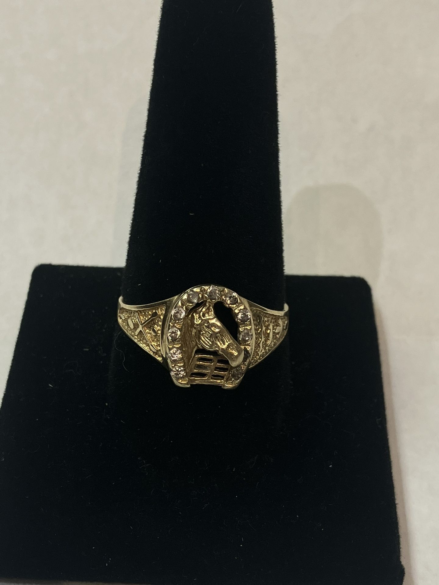 10k Gold Ring #109467-2 MJ