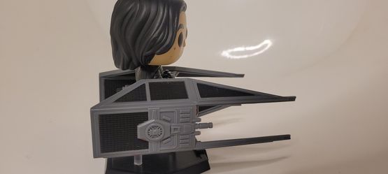 kylo ren funko in tie fighter