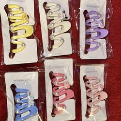 Large Hello Kitty And Friends Claw Clips $3 Each , Pack Of 2 Smaller Claw Clips $2 