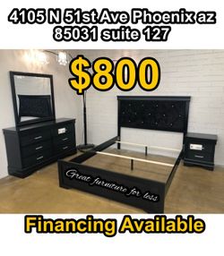 Queen size bedroom set brand new