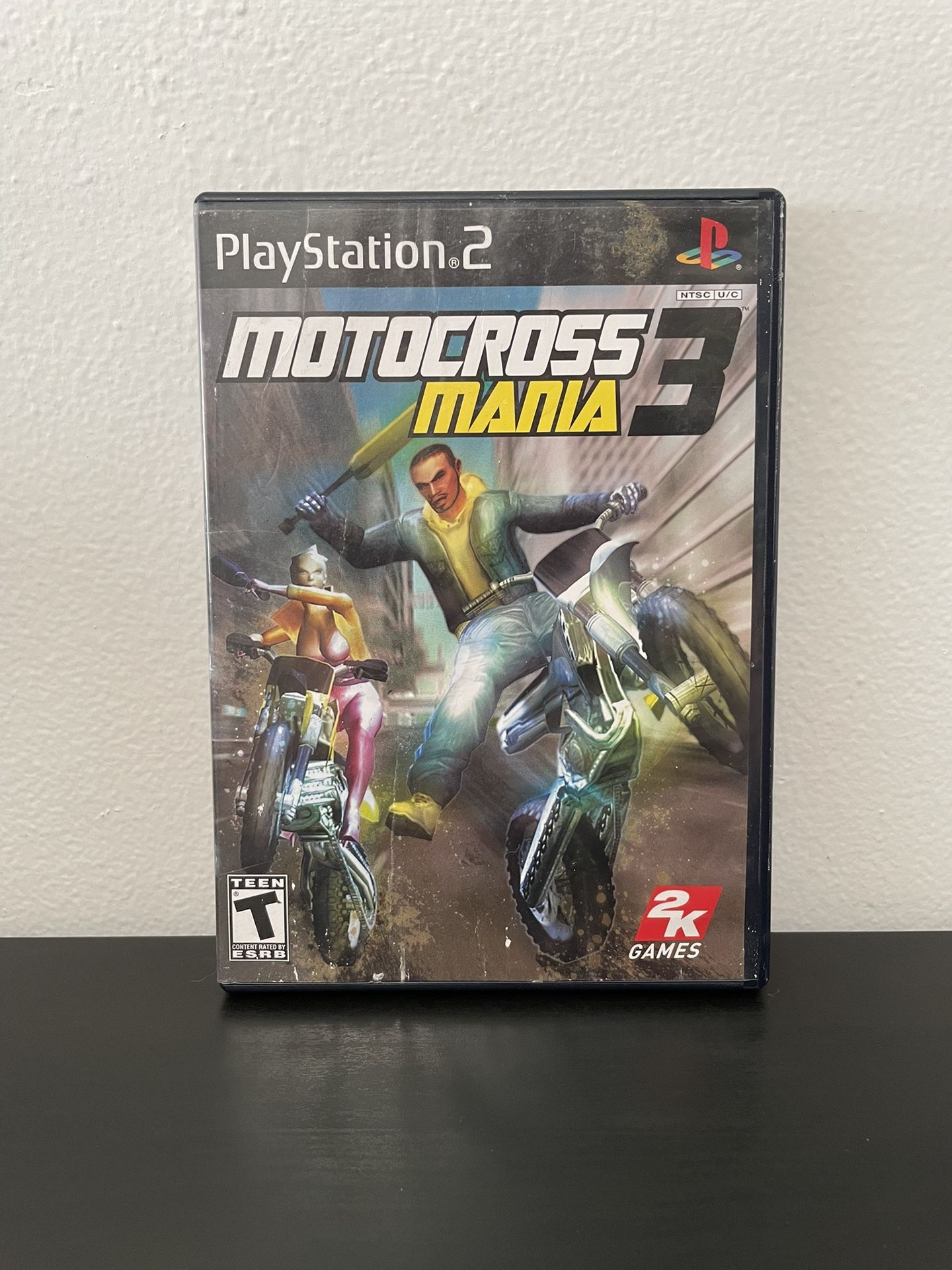 Motorcross Mania 3 PS2 Sony PlayStation 2 Video Game CIB 2K Games Racing Combat