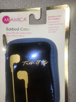 Miamica Turn it Up Earbud Case