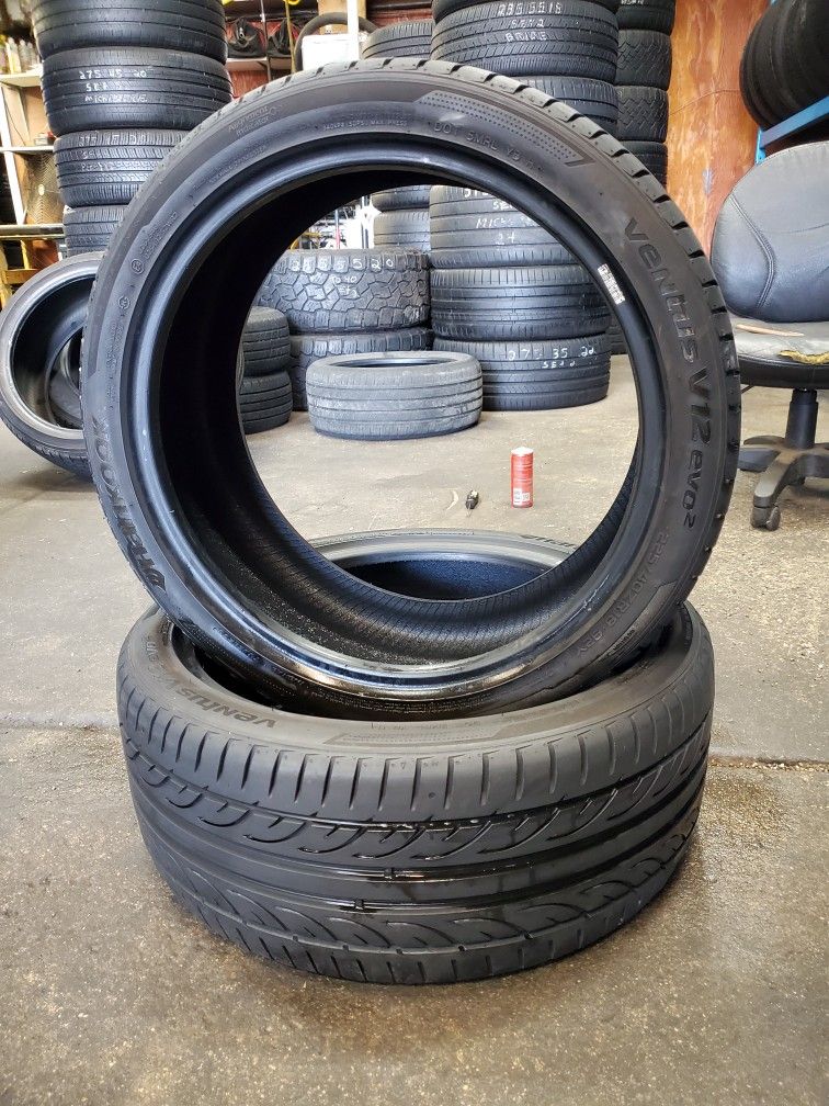 π₯ (2) 225 40 18 Hankook Ventus Tires