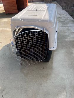 Large Plastic Dog Travel Crate