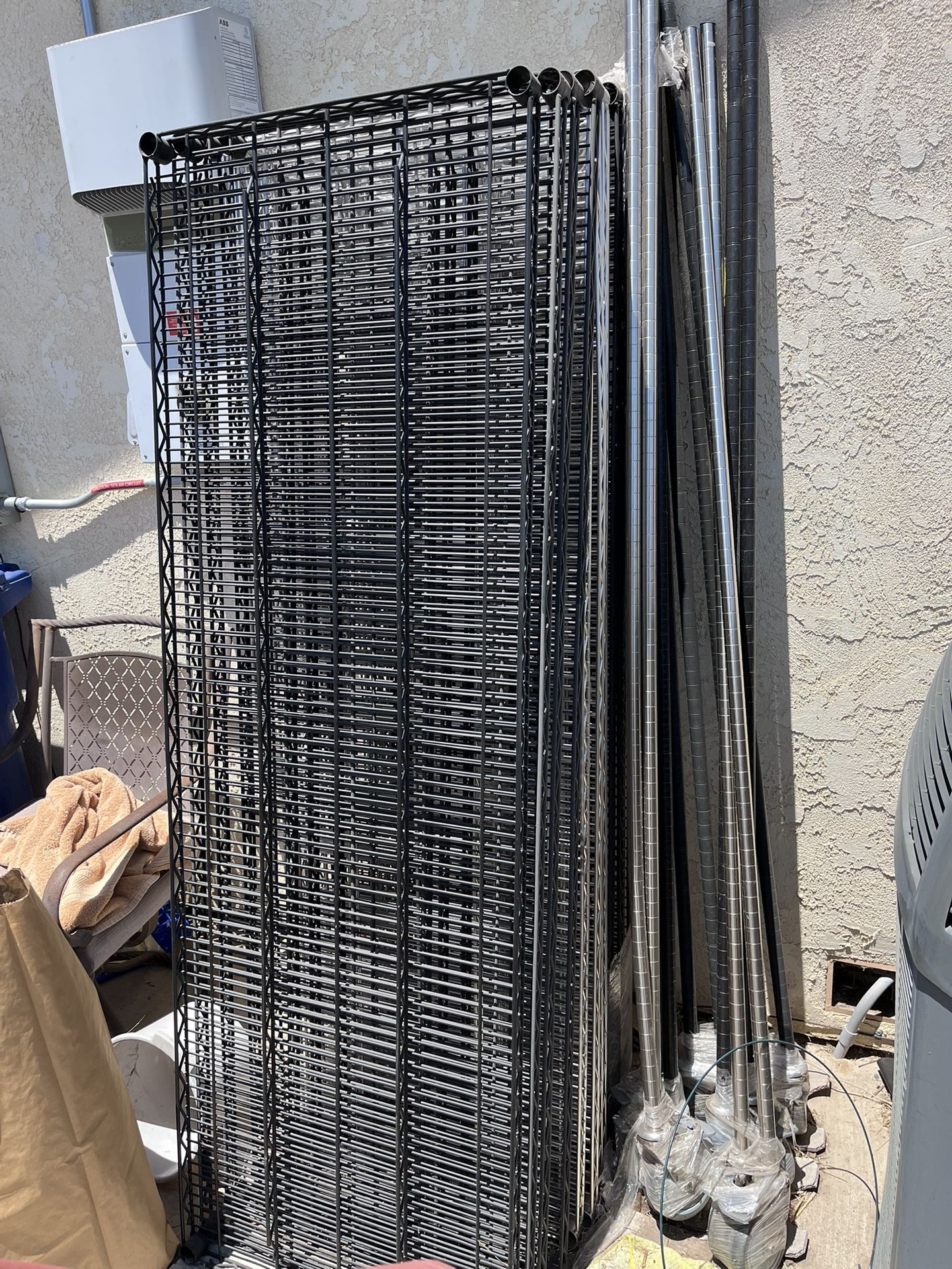 Silverlining Racks 2 Black And 1 Silver U-line Brand Metal Racks for Sale in Ramona, CA ...