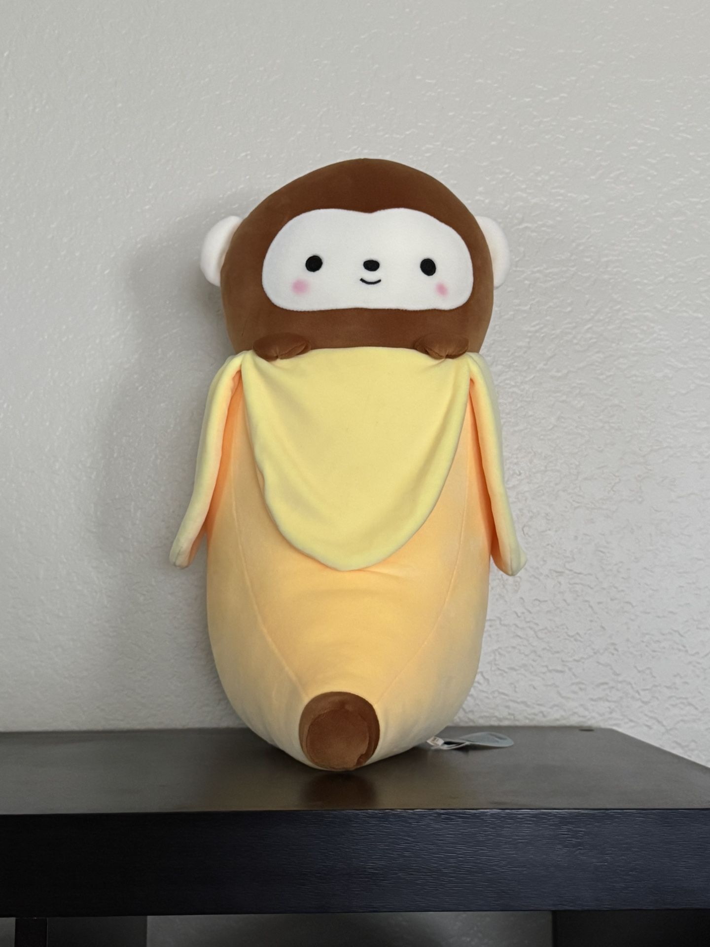 Takashoji monkey banana plushie 20in