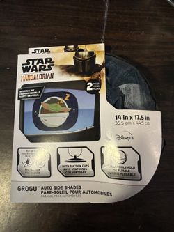 Star Wars Mandalorian Grogu Auto Side Shades
