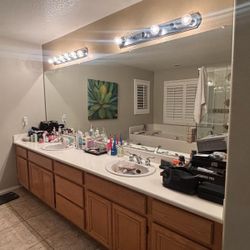 120inch Mirror With Track 