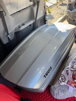 Thule Roof Cargo Box Silver