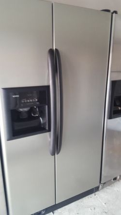 refrigerator brand kenmore measures 36 wide and 70 high 3 months warranty delivery and installation