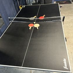 Franklin table tennis table.