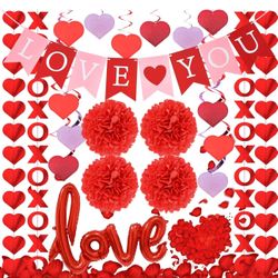 Valentines Day Party Supplies kit 