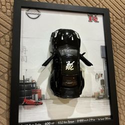 Decorative Frame For Sale Featuring A Collectible Car