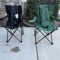 2 Foldable Chairs