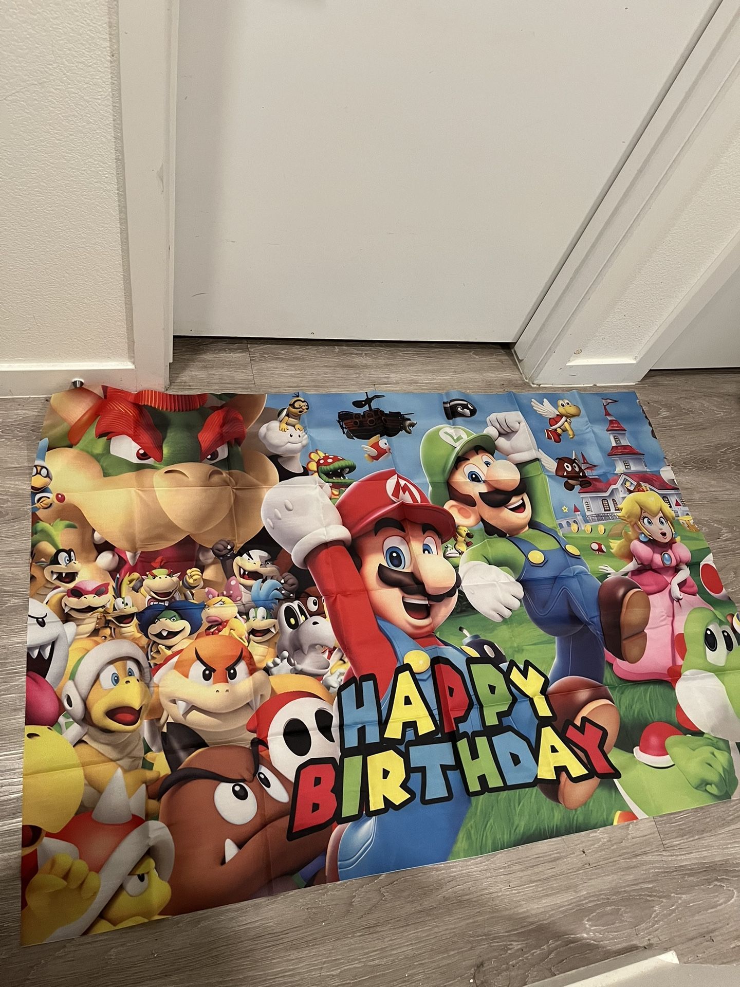 Party Supplies Mario