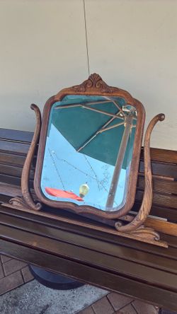 vintage-style pivot mirror