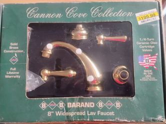 Brand New Solid Brass Lav Faucet Set ,Reg Price $199.99