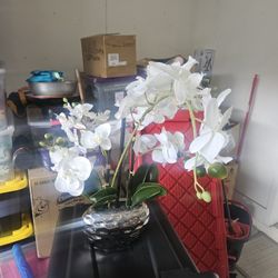 Fake Orchid Decorations 