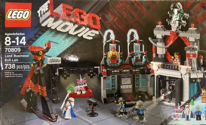 The Lego Movie Lord Business Evil Lair 70809