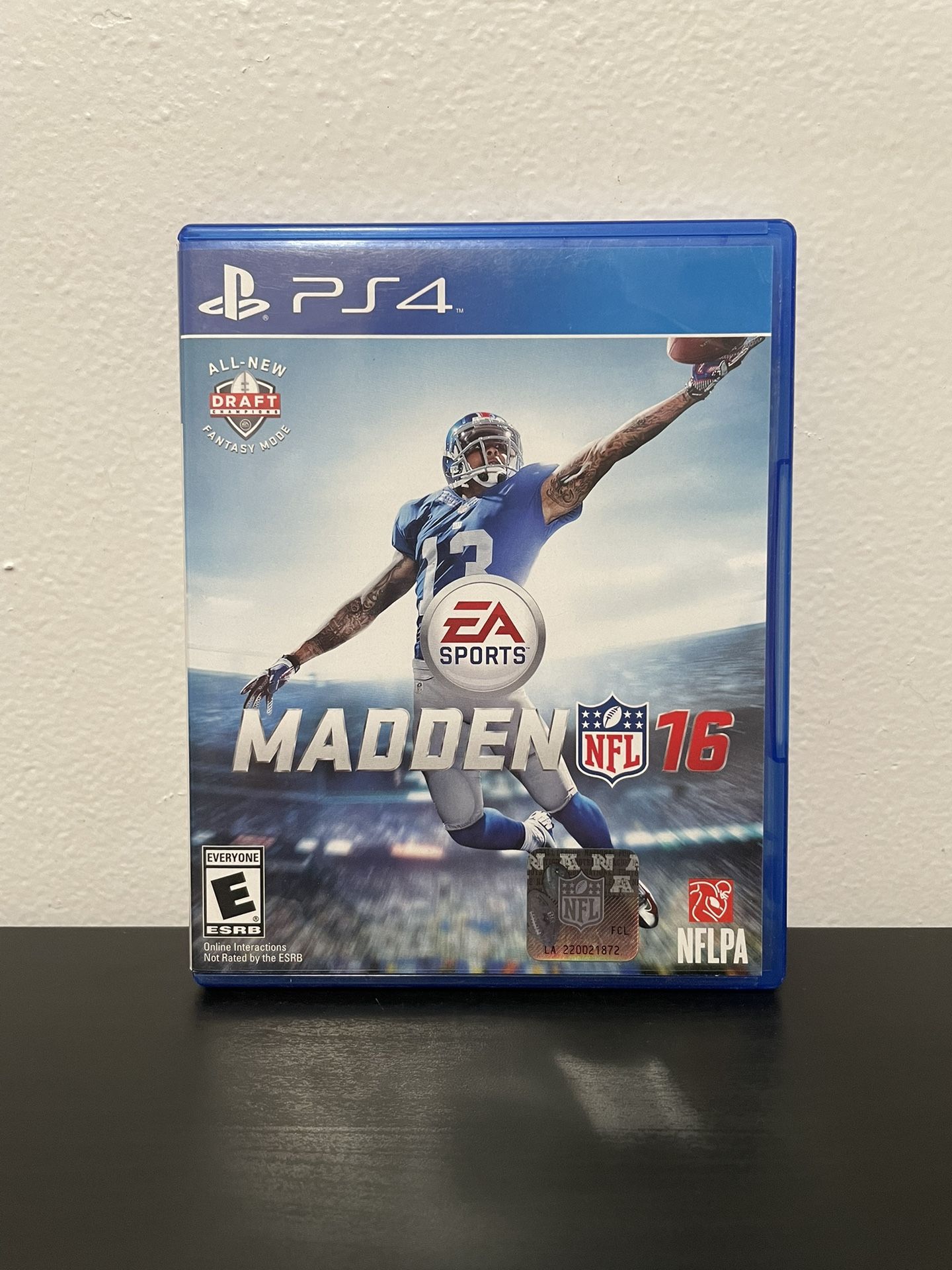 Madden NFL 16 PS4 Sony PlayStation 4 Football Video Game