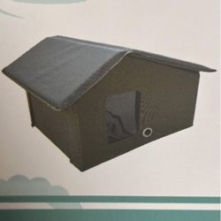 Brand New Cat House, unheated