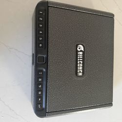 BILLCONCH Gun Safe for Handgun - Biometric Gun Safe 4 Ways Quick Access with Fingerprint/Full-digital Keypad/Key/APP Lock Handgun Pistol Safe for Nigh