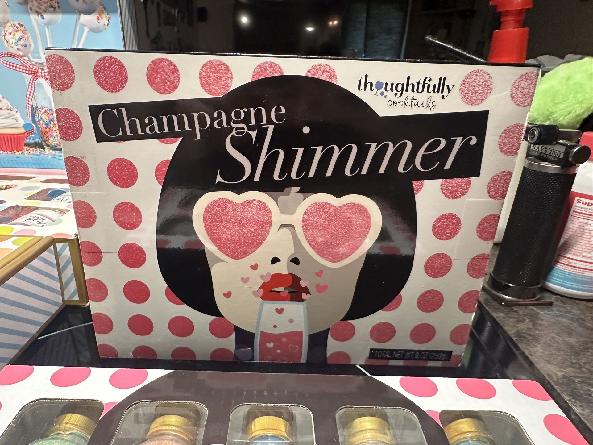 Champagne shimmer