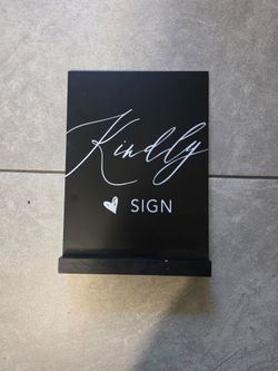 Wedding signs