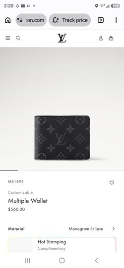 Luis vuitton wallet w certificate of authenticity