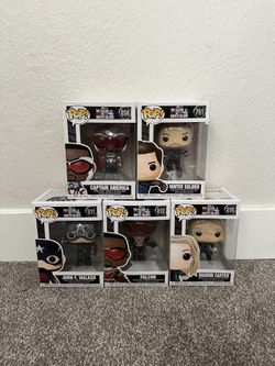 Marvel Funko Pops- The falcon and the winter soldier