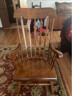 Wood Rocking Chair