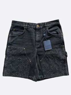 Men’s LV denim shorts