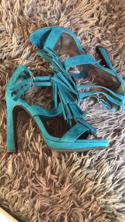 Teal heels