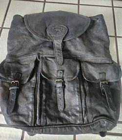black satchel backpack leather Black Genuine Leather Laptop Backpack For Women leather Backpack Pocketbook