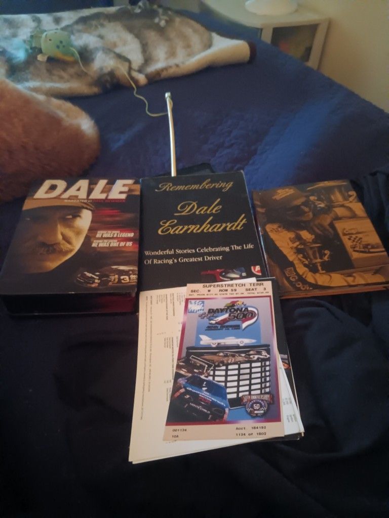 Dale Earnhardt 6 Disc Cd Set With Book Ect