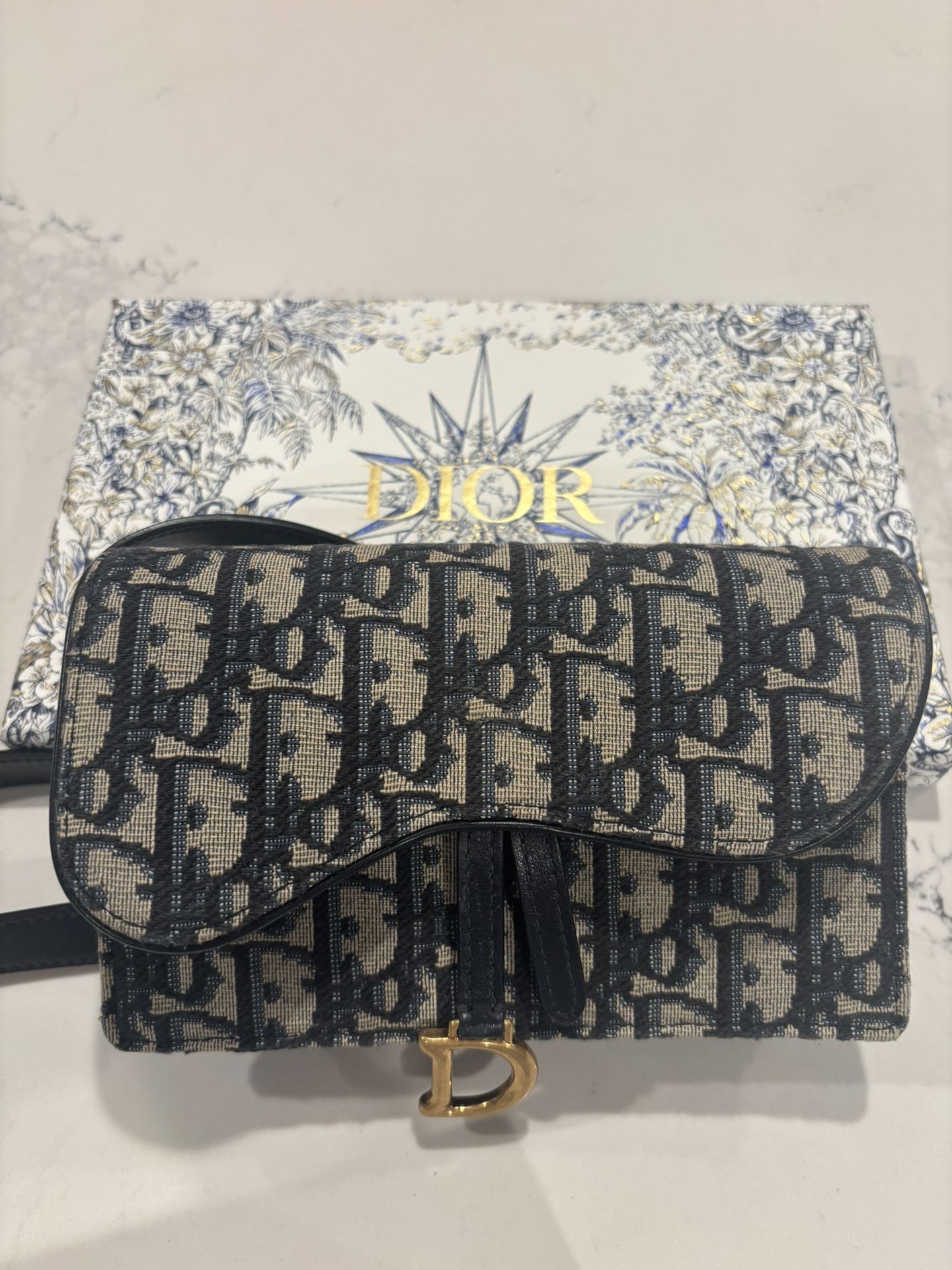 DIOR Saddle Belt Pouch