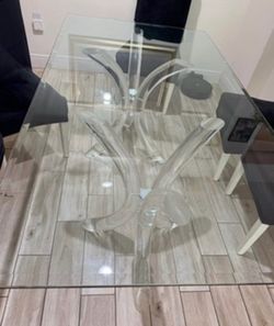 Glass table