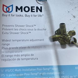 MOEN Brass Rough-In Posi-Temp Pressure-Balancing Cycling Tub and Shower Valve 1/2 in. IPS Connection
