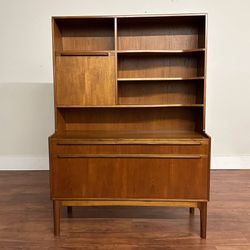 A.H. McIntosh Vintage Teak Bar Cabinet / Hutch - Many More Items In Stock!