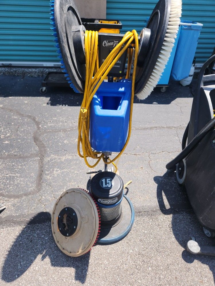 Floor Machine And Square Scrub