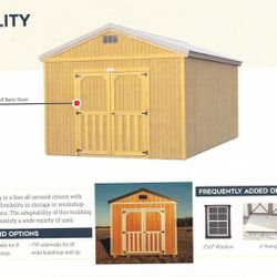 Amish Built Utility Sheds No Credit Checks Everyone Is Approved Delivery And Setup Incuded cancel anytime no penalty for early payoff 0% early payoff  Thumbnail